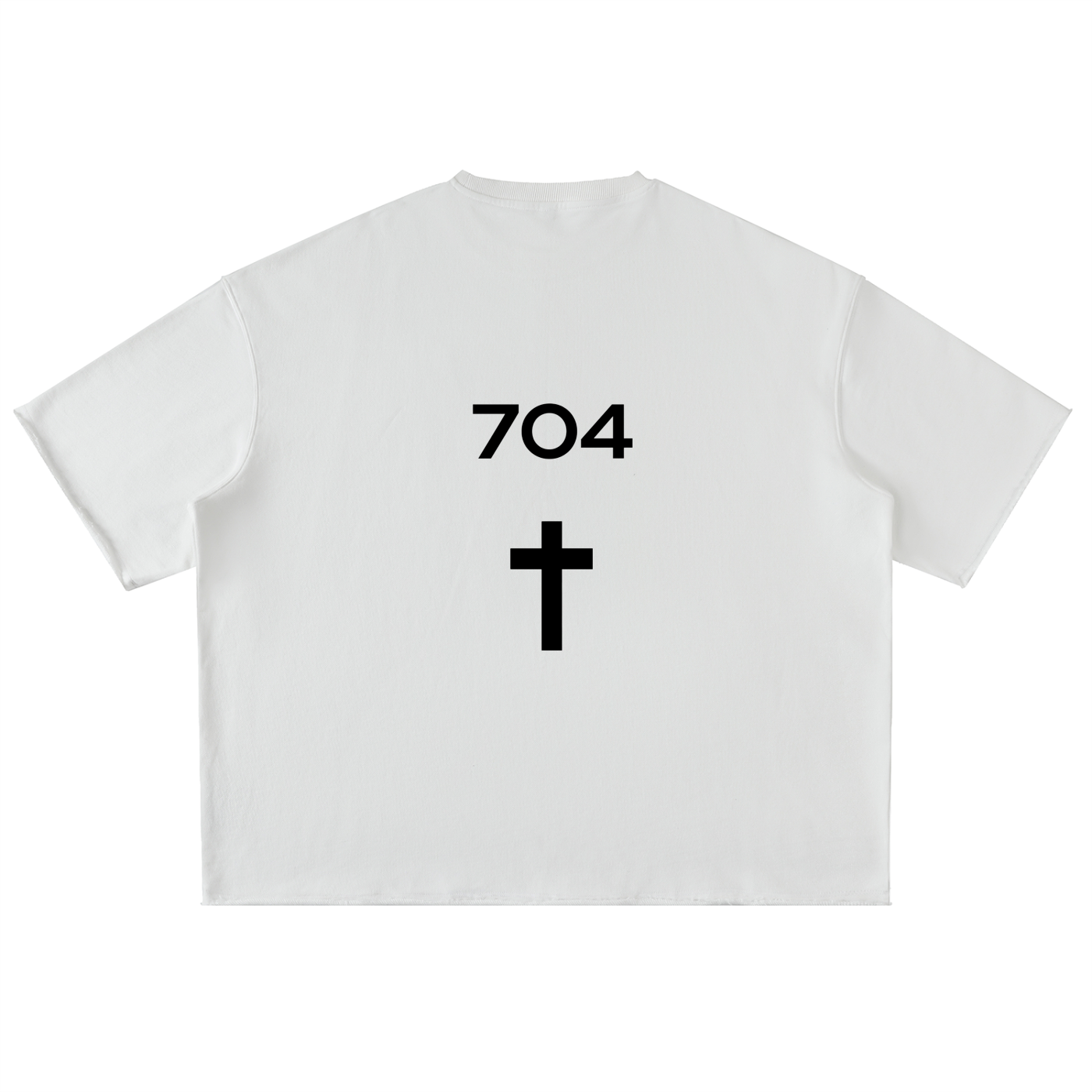 Washed Rolled Hem Half Sleeve T-Shirt
