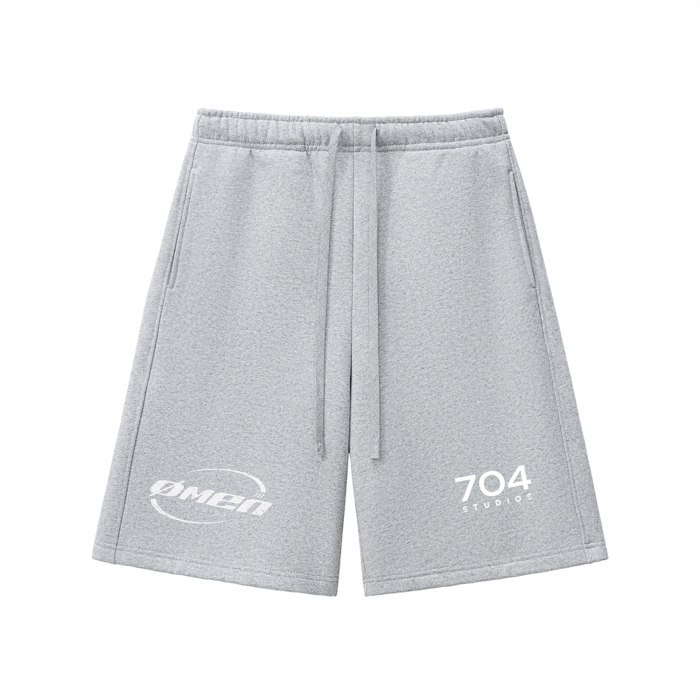 "OMEN STUDIOS" Heavyweight Long Fleece Shorts